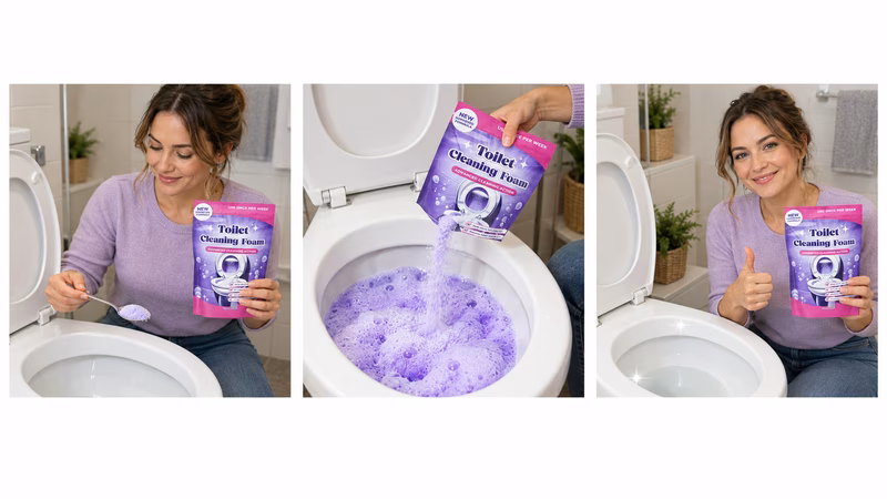 FizzClean in use